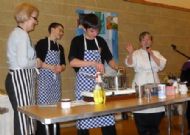 Catriona lends a hand